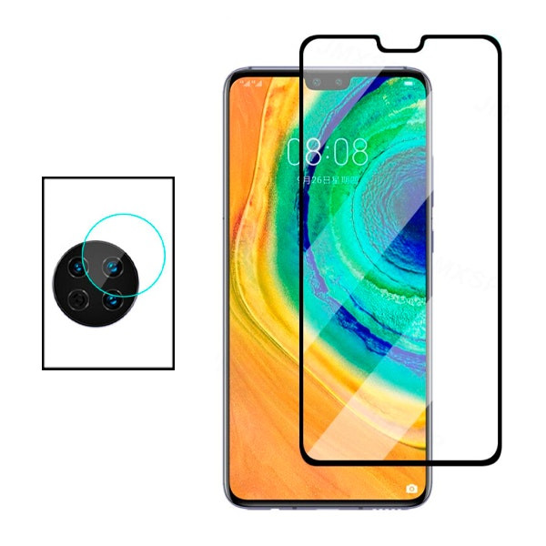 Película Cámara Trasera y Vidrio Curvo Full Cover para Mate 30 Pro