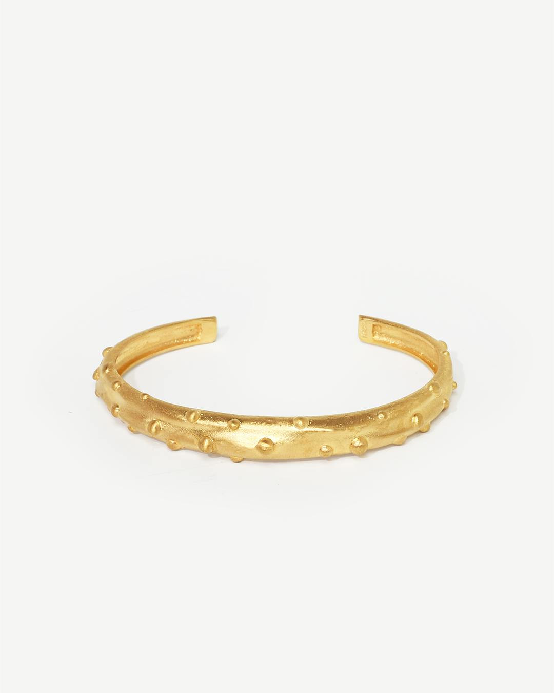 Pulsera tipo esclava Jasper en plata 925 con baño de oro 18K