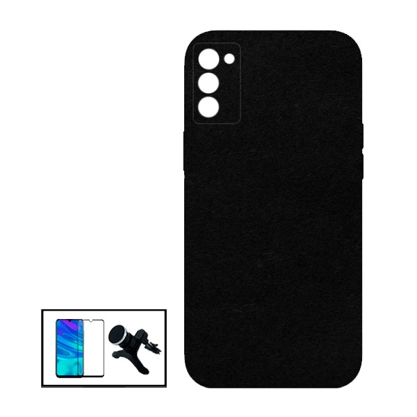 Kit de protección para Oppo A53S 5G: cristal templado, funda de silicona y soporte magnético