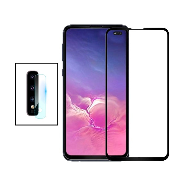 Protector de vidrio para cámara trasera Samsung Galaxy S10 Plus