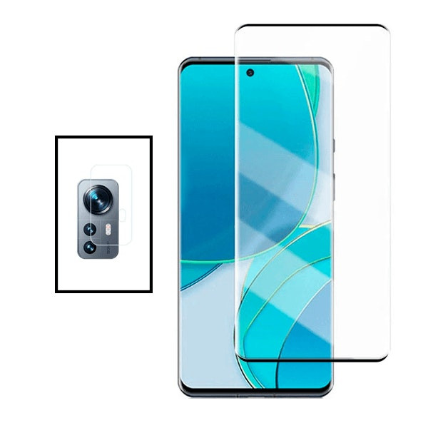 Full Cover Curved Rear Camera Film and Tempered Glass for Xiaomi 12X