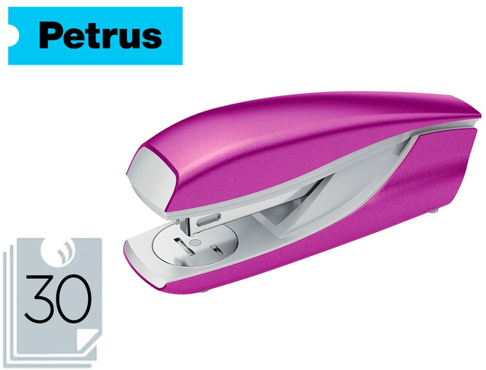Grapadora modelo 635 morado metalizado - Petrus