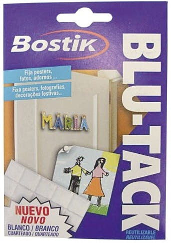 Masa adhesiva Blu-Tack blanca