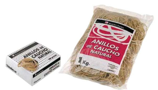 Gomas Elásticas Nº14 140 mm - Caja 100 g