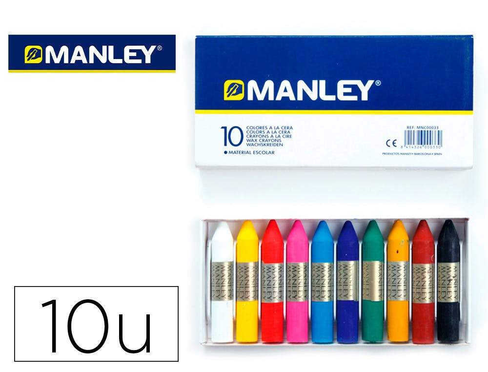 Wax Crayons 10 Colors