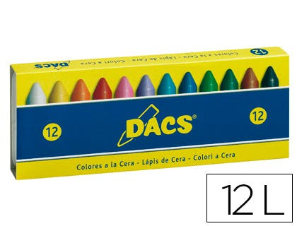 Wax crayons box of 12