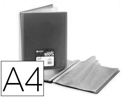Star display portfolio spiral 40 sleeves DIN A4