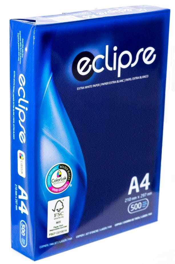 Resma Papel A4 80 g/m² 500 Hojas Eclipse