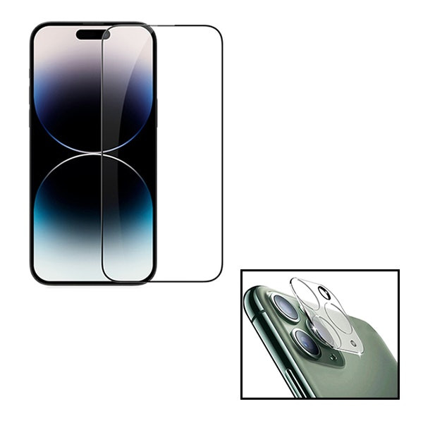 Protector Full Cover para Pantalla y Cámara Trasera para iPhone 15