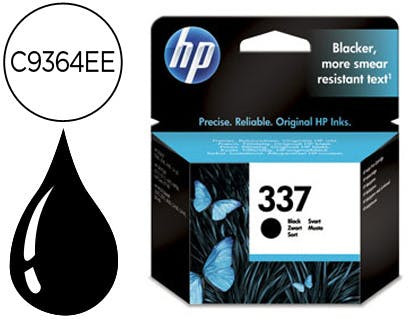 Cartucho de tinta HP nº 337 compatible con Photosmart y Deskjet