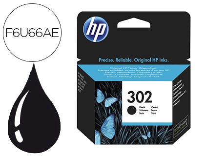 Cartucho de tinta HP 302 negro - compatible