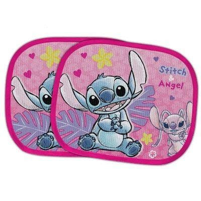 Parasoles laterales para coche Stitch Angel, 2 unidades