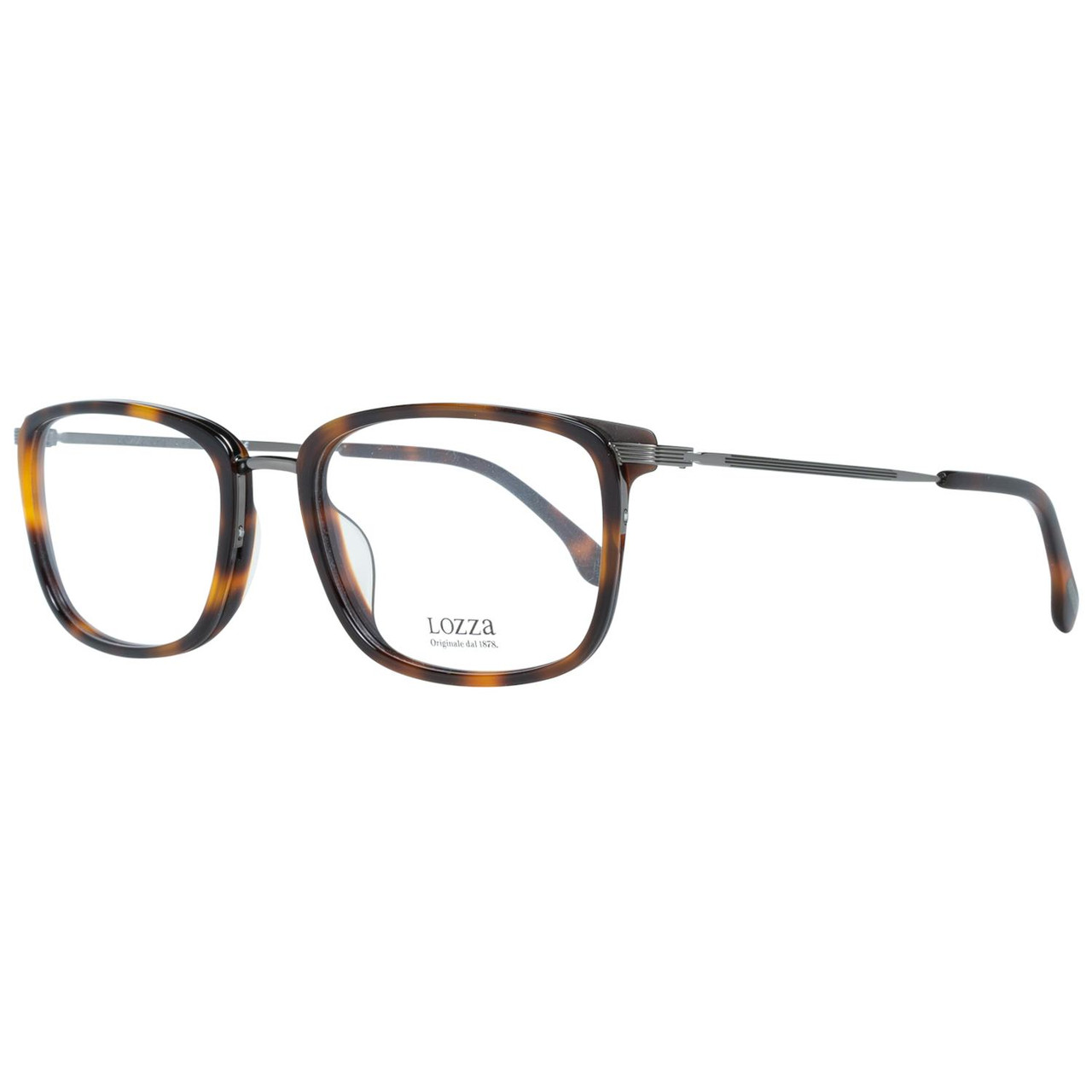 Montura óptica rectangular VL2307 marrón con estuche