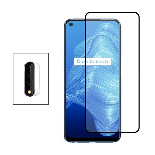Película de Cámara Trasera y Cristal Premium Full Cover para Honor 20