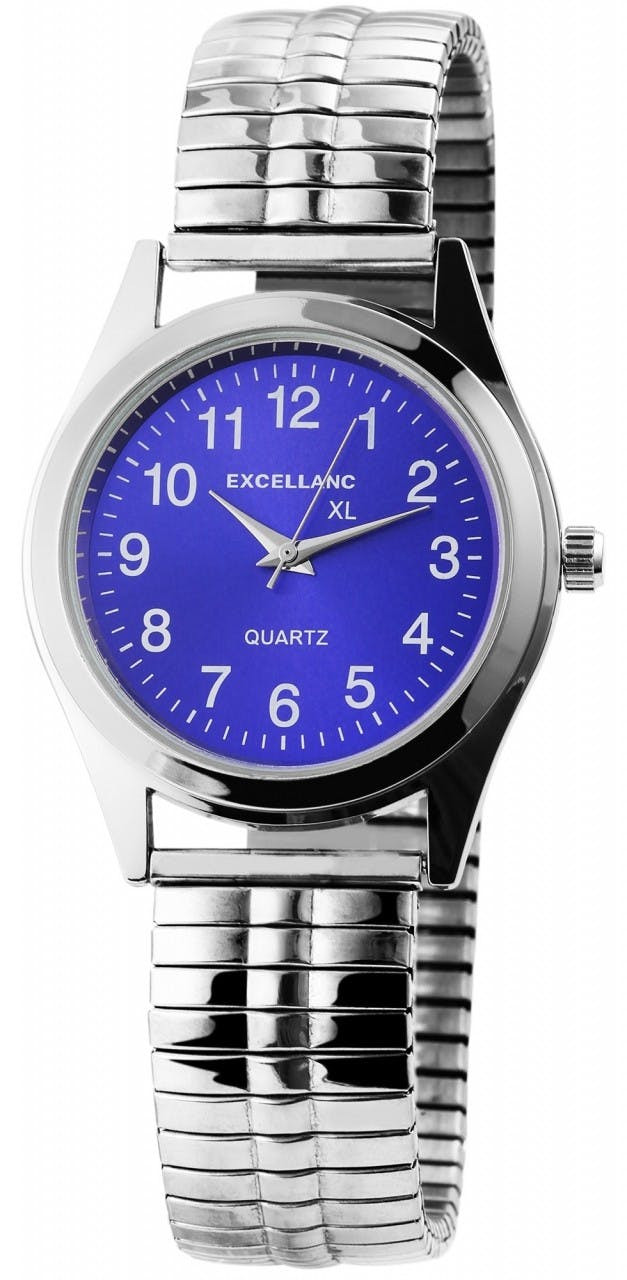 Reloj analógico de hombre con brazalete de acero inoxidable