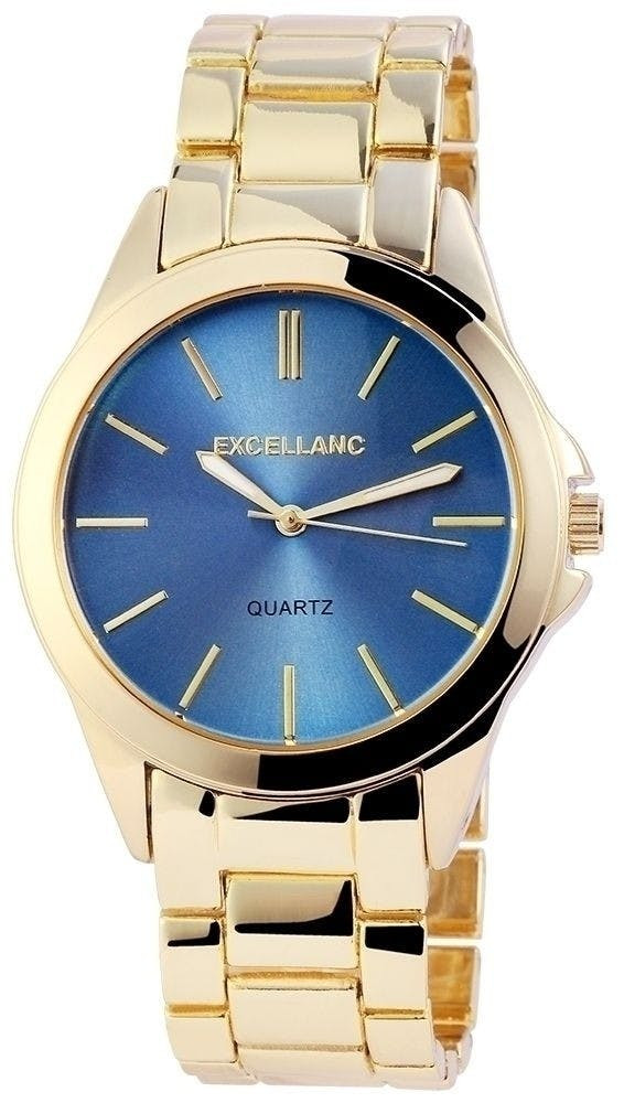 Reloj de mujer en metal con cristal mineral