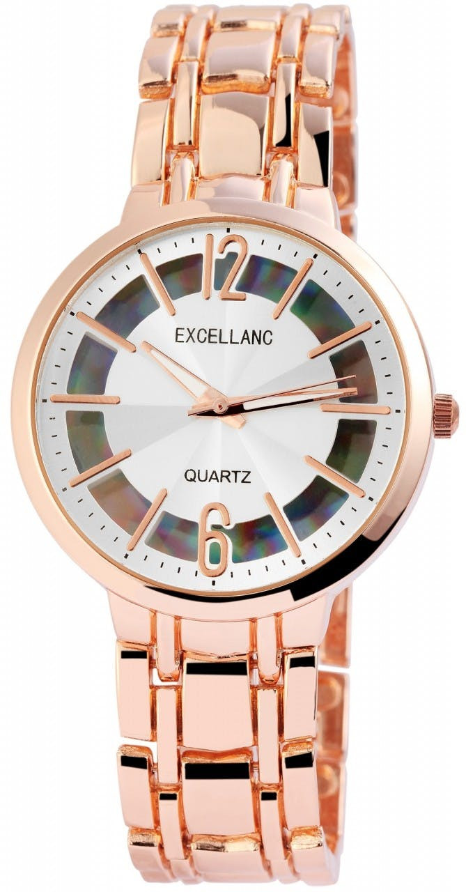 Reloj mujer brazalete metálico con brillo