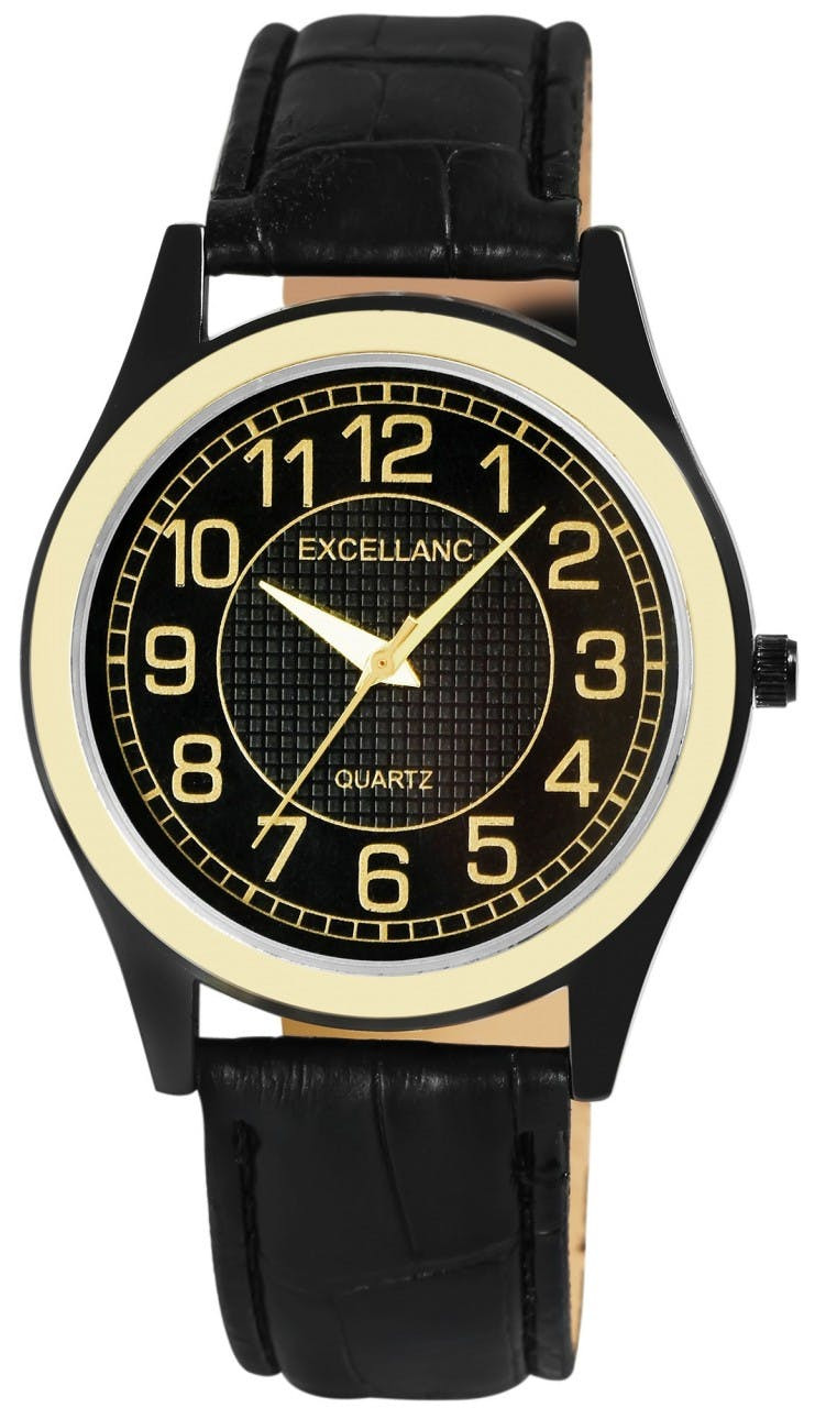 Reloj masculino con caja metálica y correa sintética