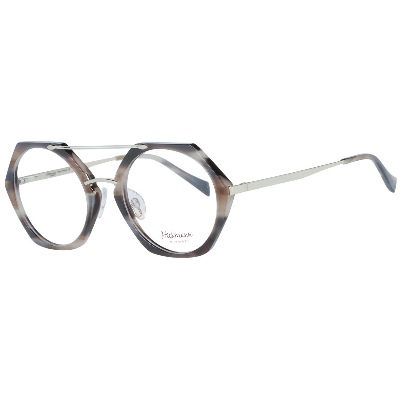 Montura óptica aviador acetato gris con funda