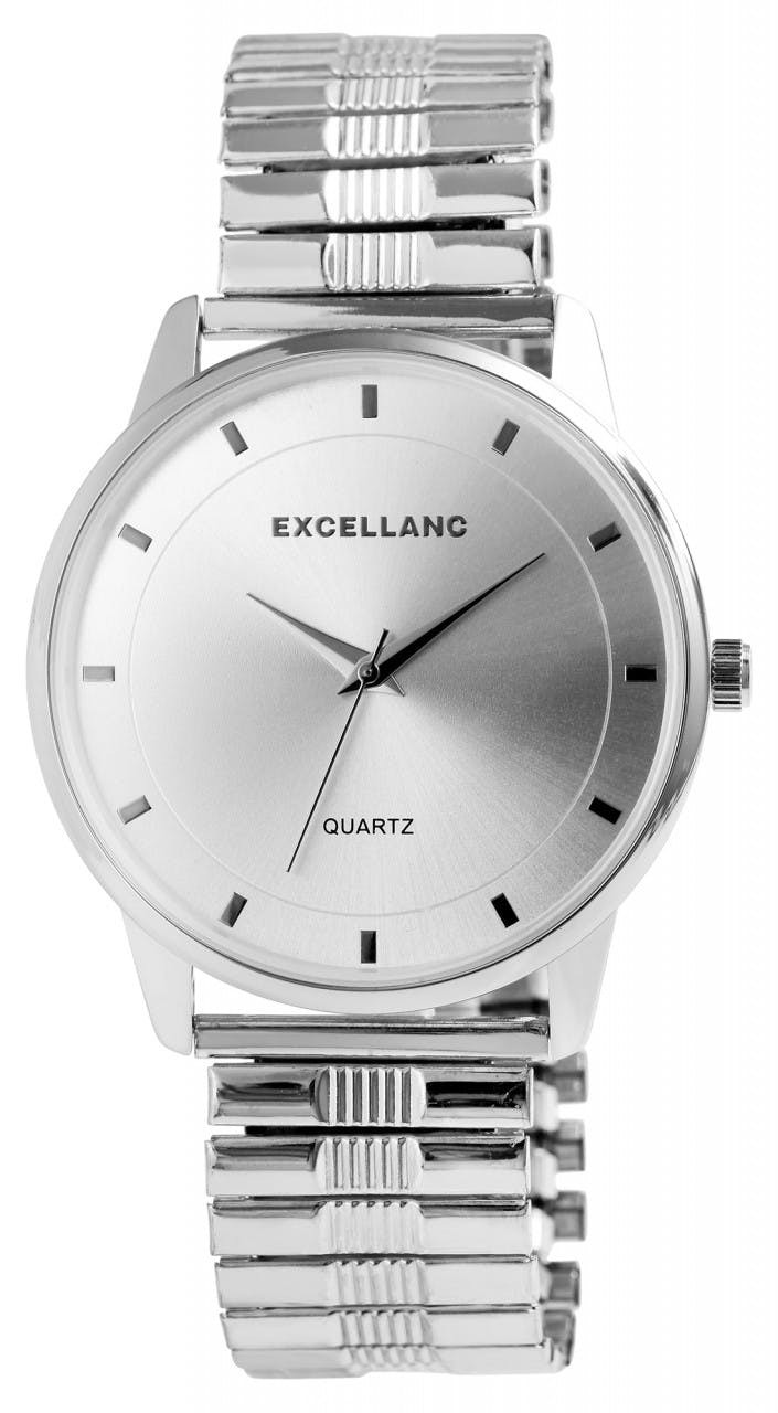 Reloj analógico de hombre con brazalete de acero inoxidable