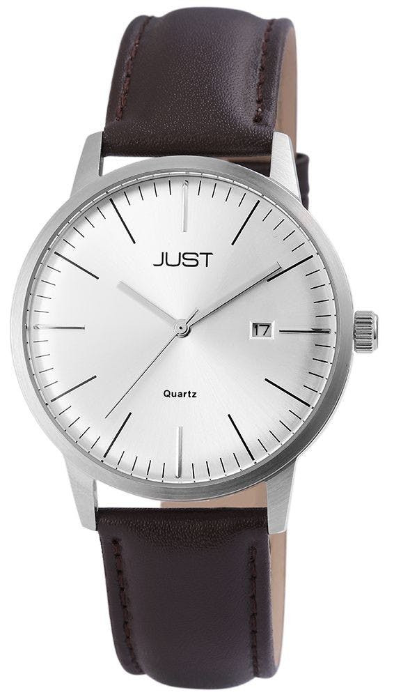Women's watch with titanium case and genuine leather strap