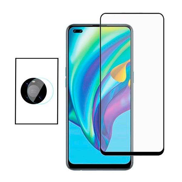 Protector trasero de vidrio Full Cover para Huawei Mate 40E