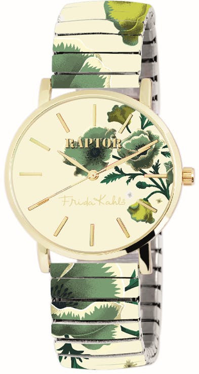 Reloj Frida Kahlo brazalete acero inoxidable