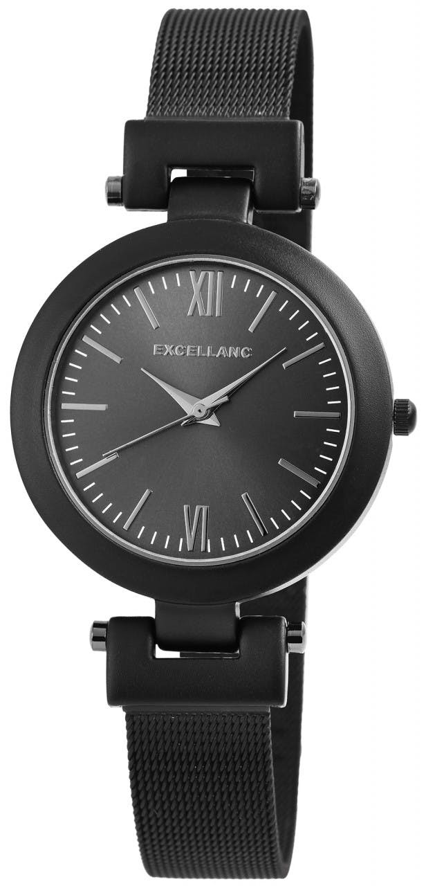 Reloj mujer en metal con correa de malla