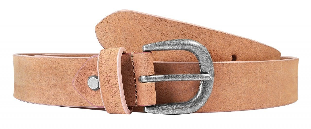 Genuine leather belt 135 cm