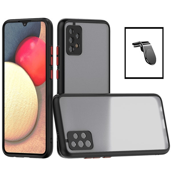 Shockproof Translucent Case for Samsung Galaxy A33 5G with Universal Magnetic Mount