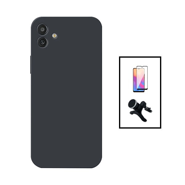 Kit de protección para Samsung Galaxy M13 5G: vidrio, funda y soporte magnético