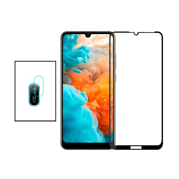 Protector de vidrio trasero para Huawei Y6 2019