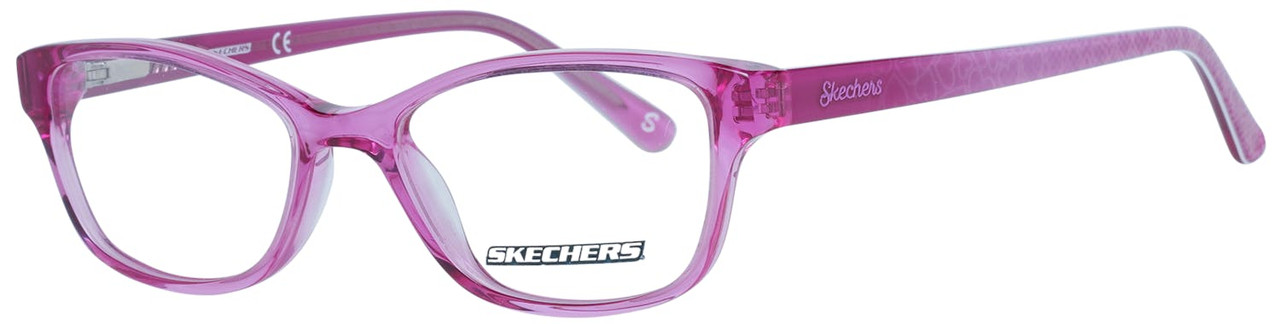 Armazón óptico Skechers plástico púrpura aro completo trapecio