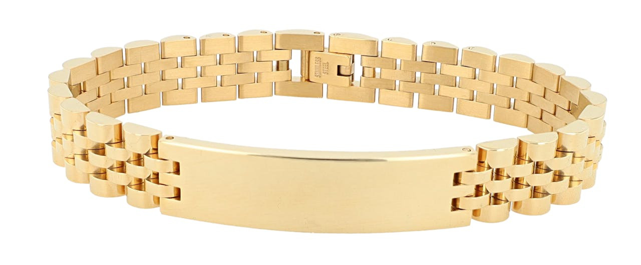 Pulsera Austin de Acero Inoxidable con Placa