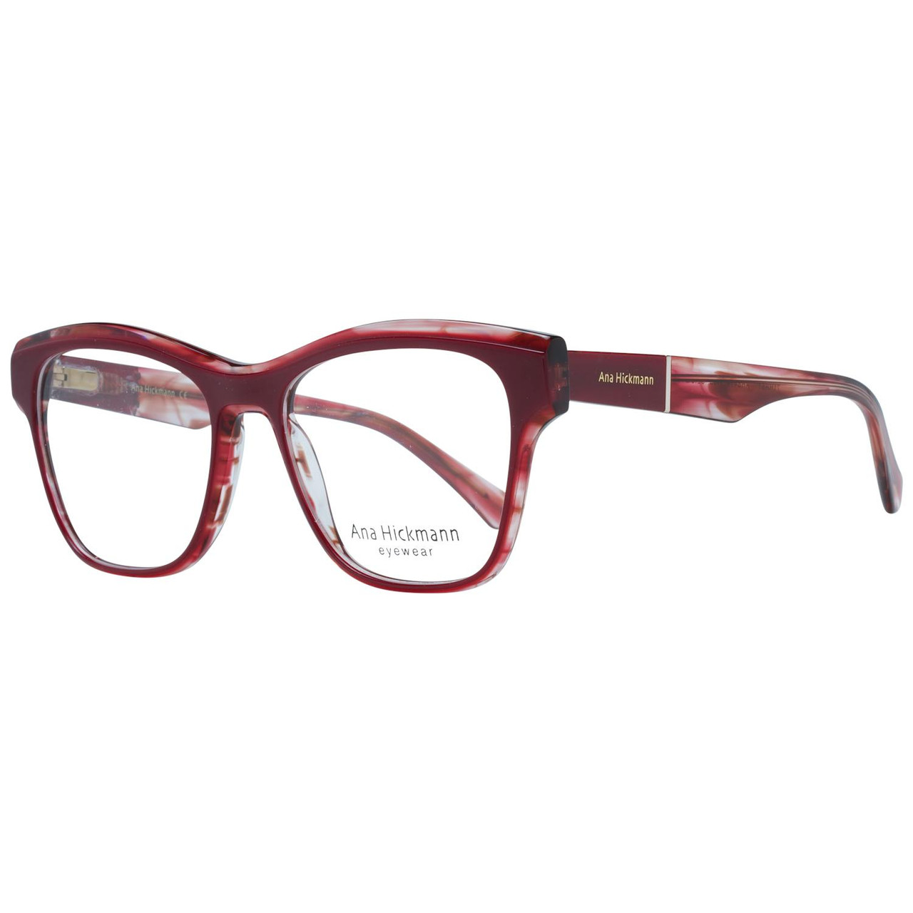 Montura AH6474 H03 acetato rojo aro completo