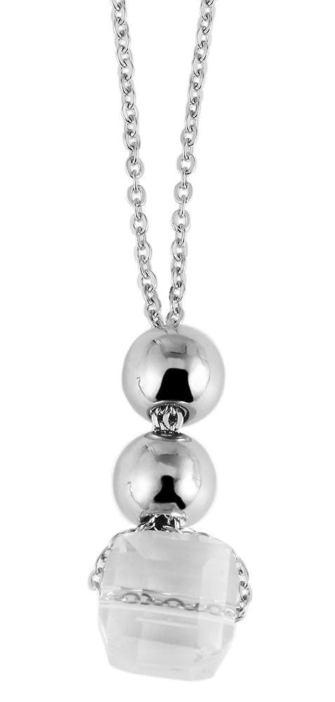 Collar en acero inoxidable con colgante ancla