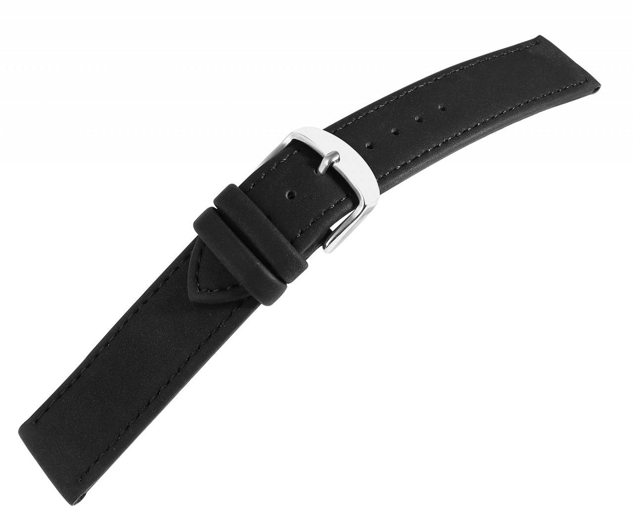 Correa de reloj de cuero genuino 22mm