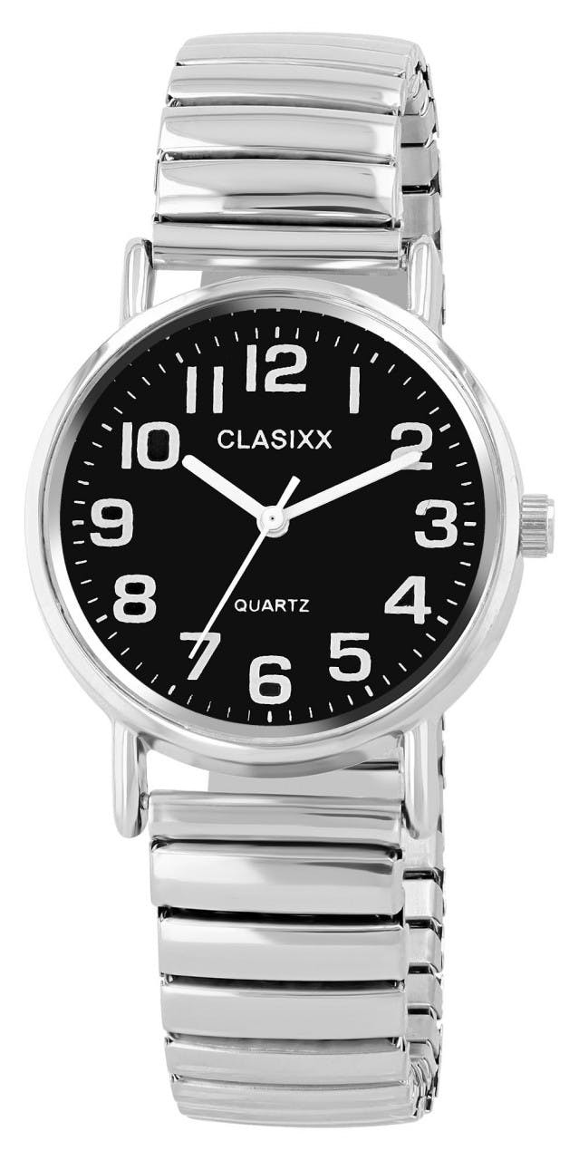 Reloj de mujer analógico Clasixx con brazalete de acero inoxidable