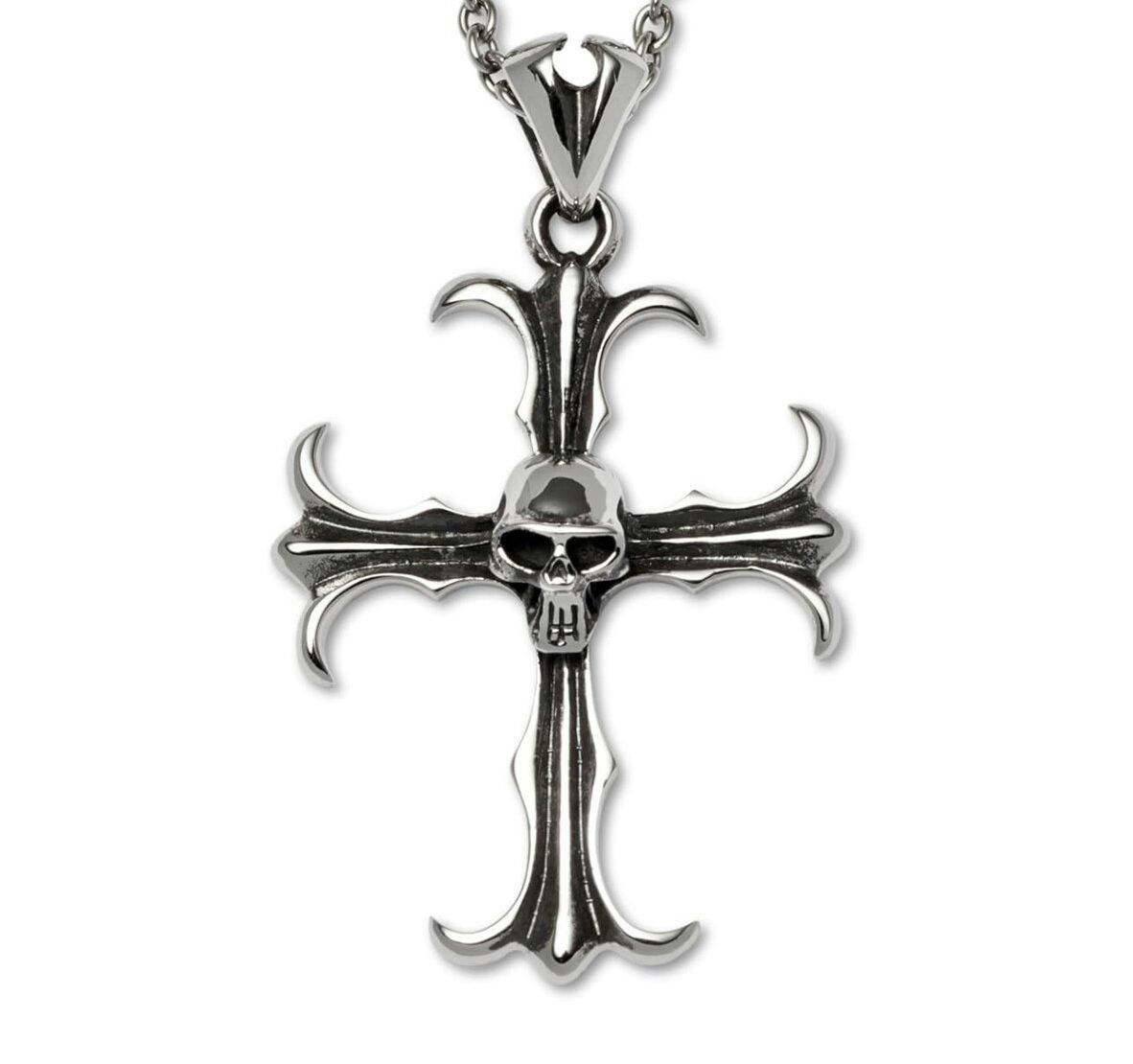 Stainless steel silver pendant