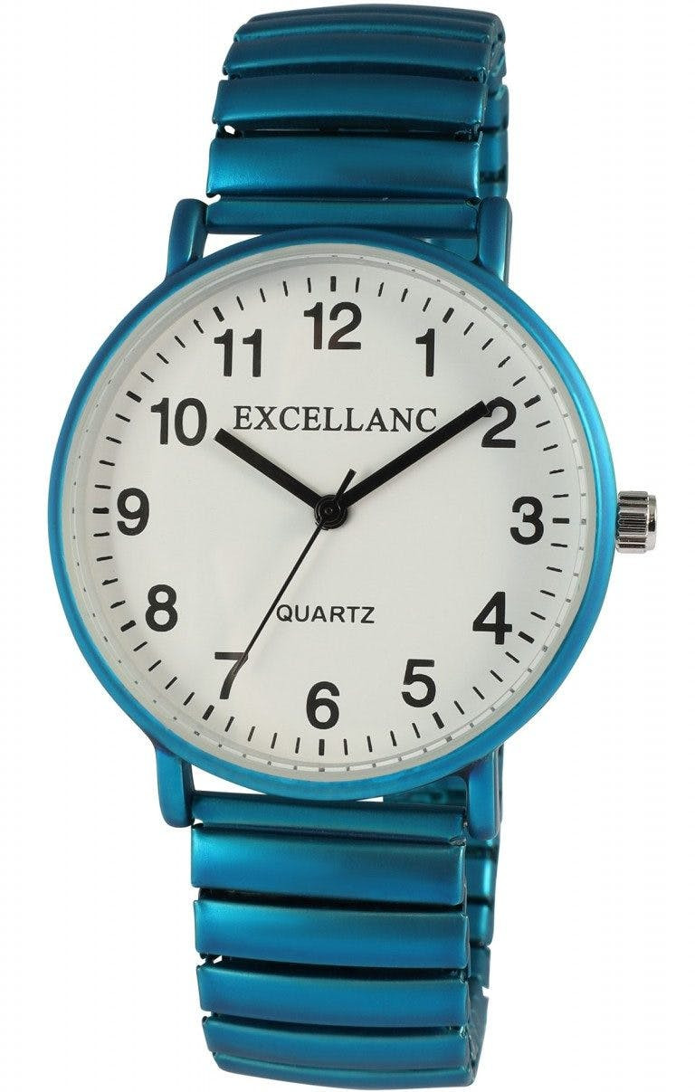 Reloj de mujer con pulsera elástica ajustable