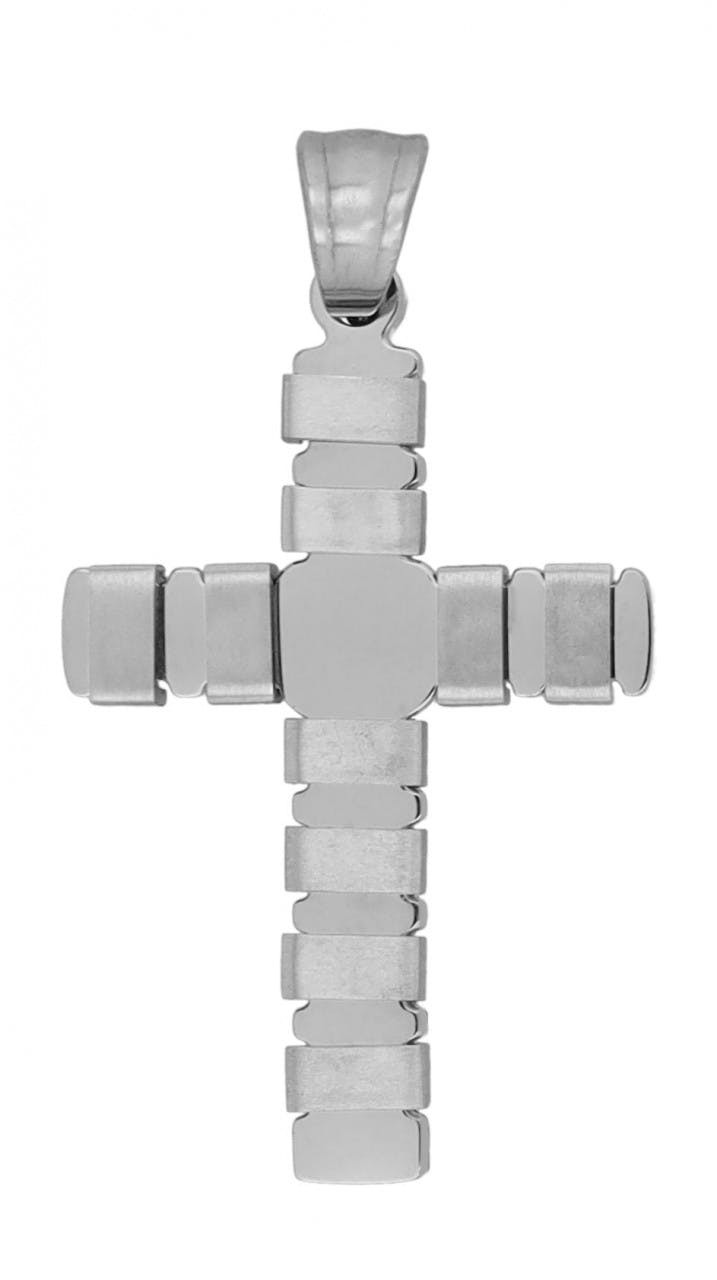 Cross Pendant in Stainless Steel