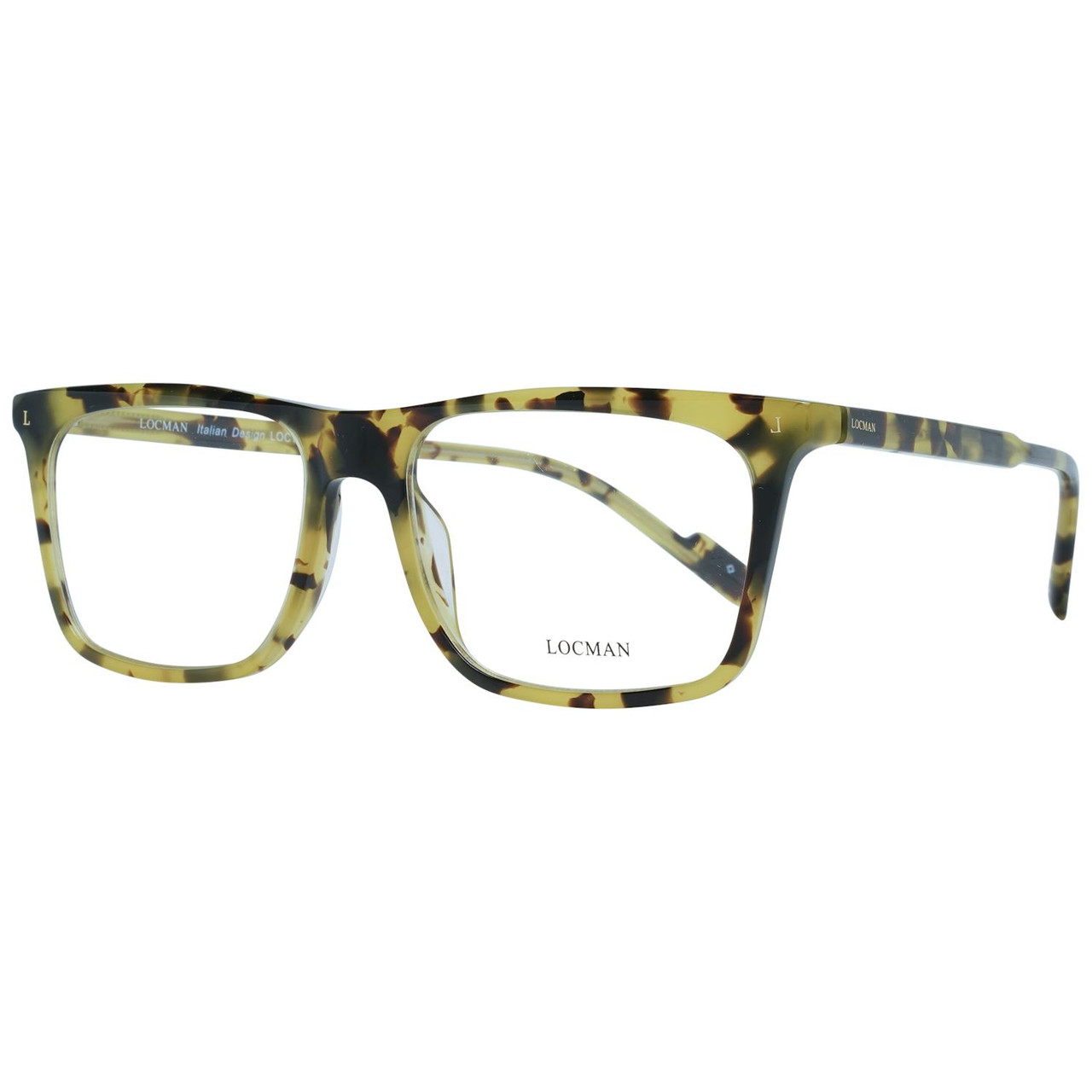 Montura óptica Locman acetato amarillo aro completo