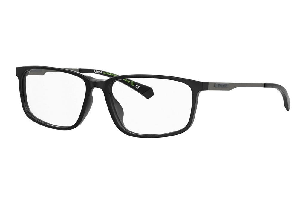 Rectangular optical frame PLD D535/G 807 black full-rim