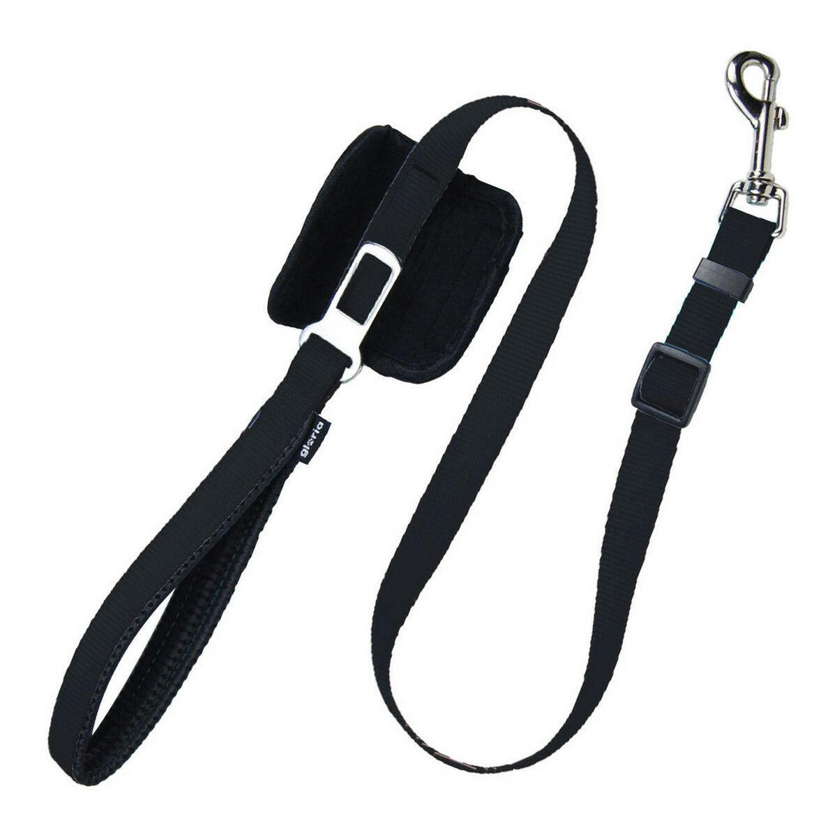 Correa ajustable de nylon para perro 70-102 cm negro