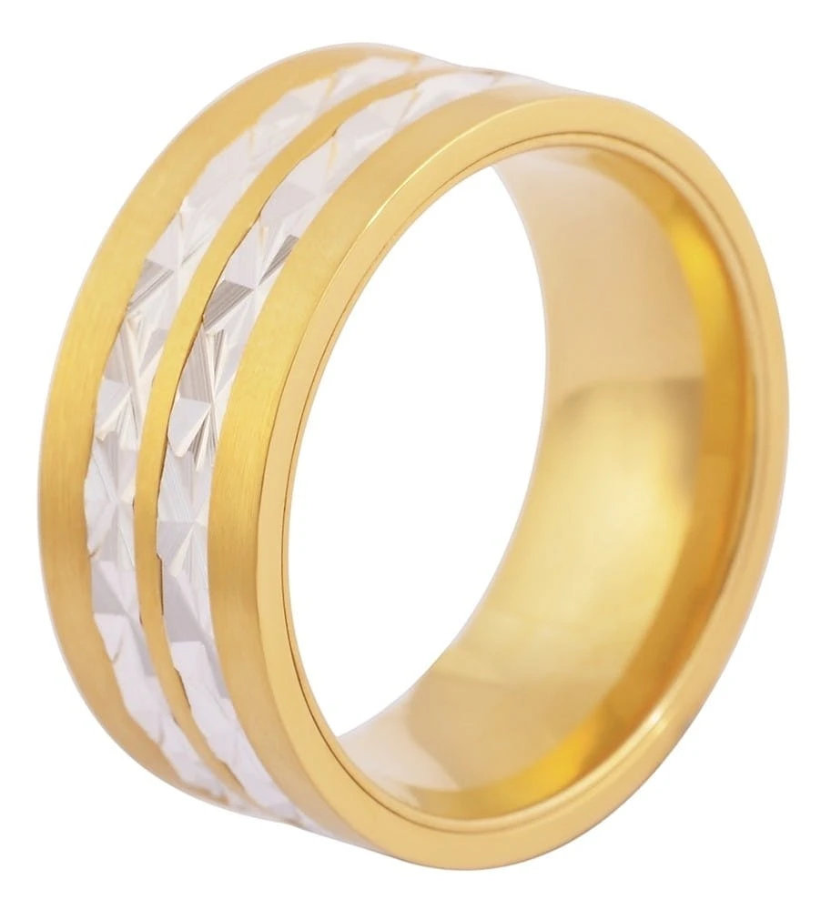 Anillo masculino en acero inoxidable