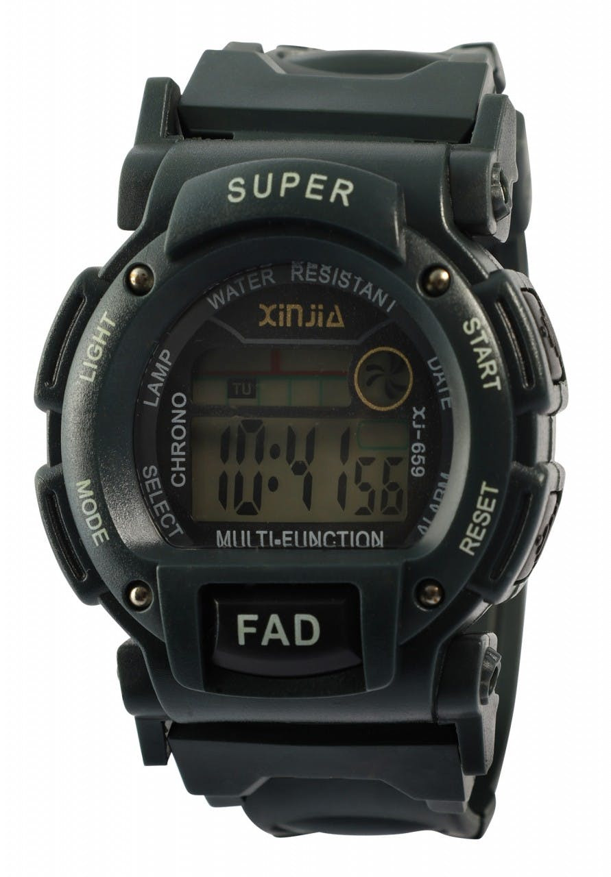 Reloj digital deportivo para hombre caja 42 mm correa TPU