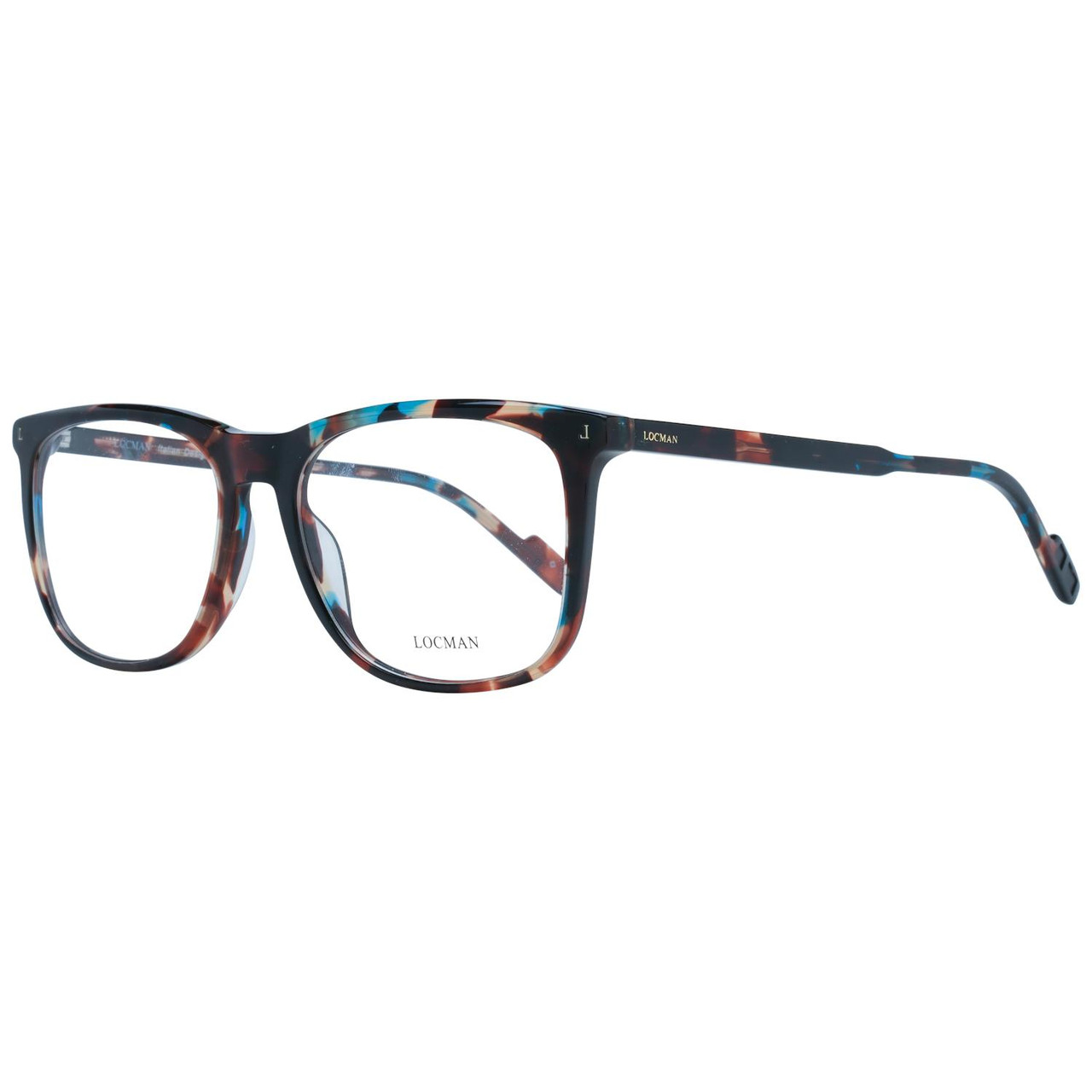 Montura óptica Locman en acetato marrón aro completo