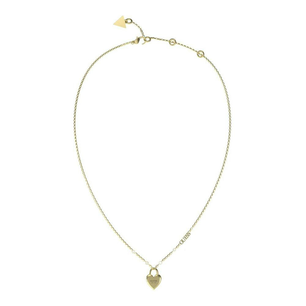 Collar de acero inoxidable con baño dorado