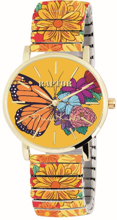 Reloj mujer edición Frida Kahlo correa acero inoxidable