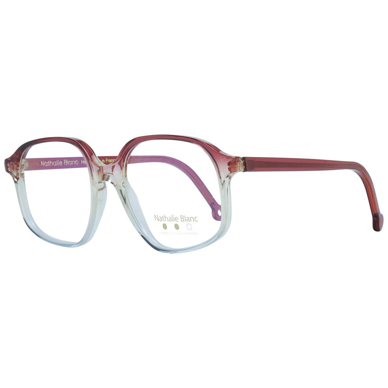 Clemence full-rim acetate optical frame red 52